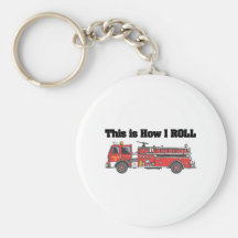 How I Roll (Fire Engine/Truck) Keychains