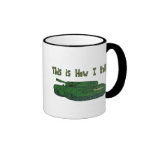 How I Roll (Military Tank) Mug