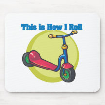 How I Roll (Scooter) Mouse Mats