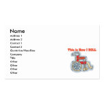 How I Roll (Wheelchair) Business Card Templates