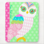 How Now Baby Pink Owl? Mousepad