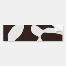 How Now Brown cow Bumper Sticker