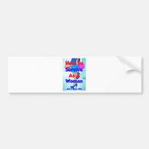 How To Survive As A Woman Bumper Sticker