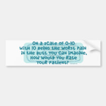 How would Nurses rate their Patient bumper stickers