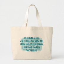 How would Nurses rate their Patient Canvas Bag