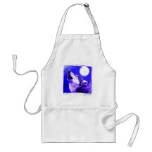 Howling Wolf Aprons