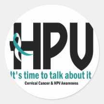 HPV Awareness 1 Stickers