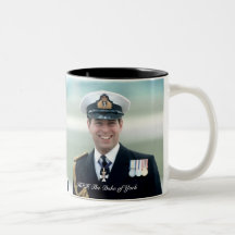 HRH Prince Andrew Mugs