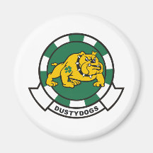 HS-7 Dustydogs Fridge Magnet
