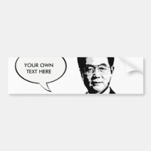 Hu Jintao Bumper Sticker