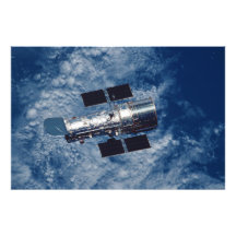 Hubble Space Telescope HST Art Photo