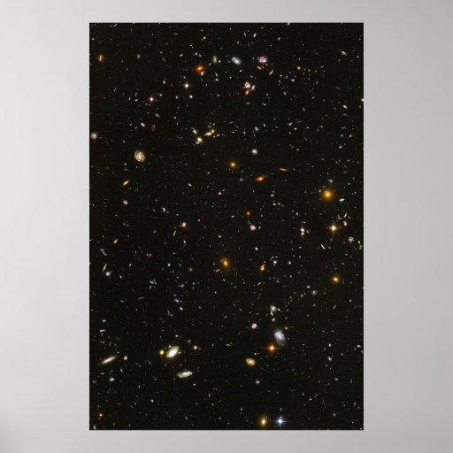 Hubble Ultra Deep Field Photo Posters