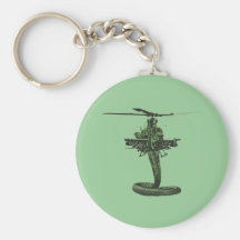 Huey Cobra Helicopter Key Chains