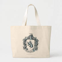 Hufflepuff Crest Blue Bags