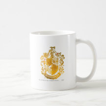 Hufflepuff Crest - Splattered Coffee Mugs