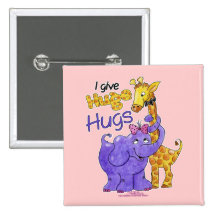 Huge Hugs Buttons