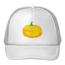 Huge Smile Jack-O-'Lantern Trucker Hat