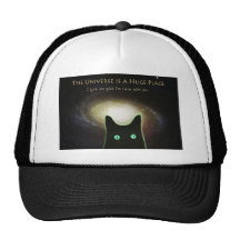 Huge Universe ~ Glad I'm Here With You Mesh Hat