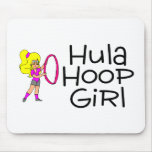 Hula Hoop Girl 2 Mouse Pad