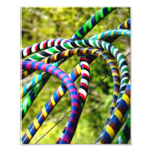 Hula Hoops Photo Art