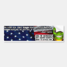 Human Rights Sticker ($4) - Customised Bumper Stickers