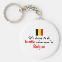 Humble Belgian Key Chain