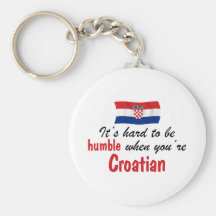 Humble Croatian Key Chains