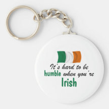 Humble Irish Keychain