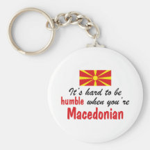 Humble Macedonian Keychain