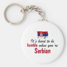 Humble Serbian Key Chain
