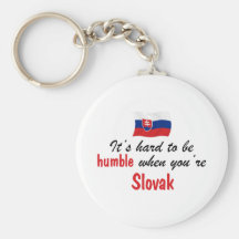 Humble Slovak Keychains