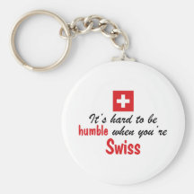 Humble Swiss Key Chain