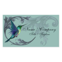 Humming Bird Elegance Business Cards