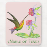 Hummingbird Garden Mouse Pads