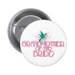 Hummingbird Grandmother of the Bride Pin