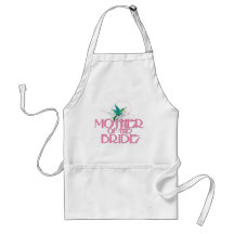 Hummingbird Mother of the Bride Aprons