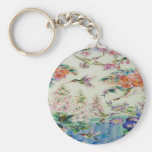 HUMMINGBIRDS and FLOWERS Key Chains