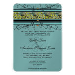 Hummingbirds & Maidenhair Wedding Invitation