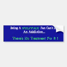 Humorous Sports Fan Bumper Sticker