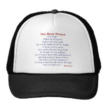 Humourous Beer T-shirts & Gifts, The Beer Prayer! Mesh Hat