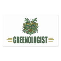 Humourous Environment Business Cards