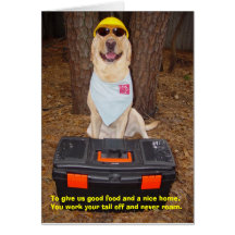 Humourous Father's Day Greeting Card