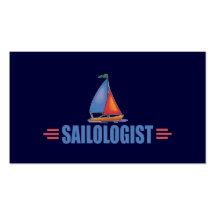 Humourous Sailing Business Card Templates