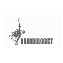 Humourous Skateboarding Business Card Templates