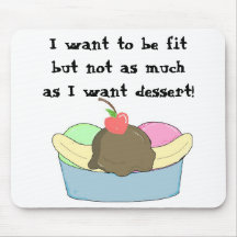Humourous Sundae Mousemats