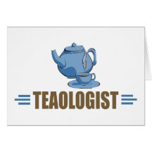 Humourous Tea Greeting Card