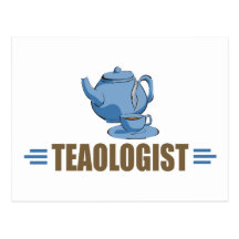 Humourous Tea Postcard