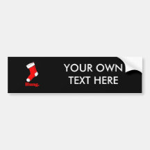 Hung Bumper Sticker