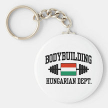 Hungarian Bodybuilder Keychain