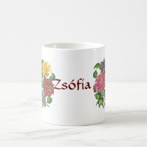 hungarian flowers mugs